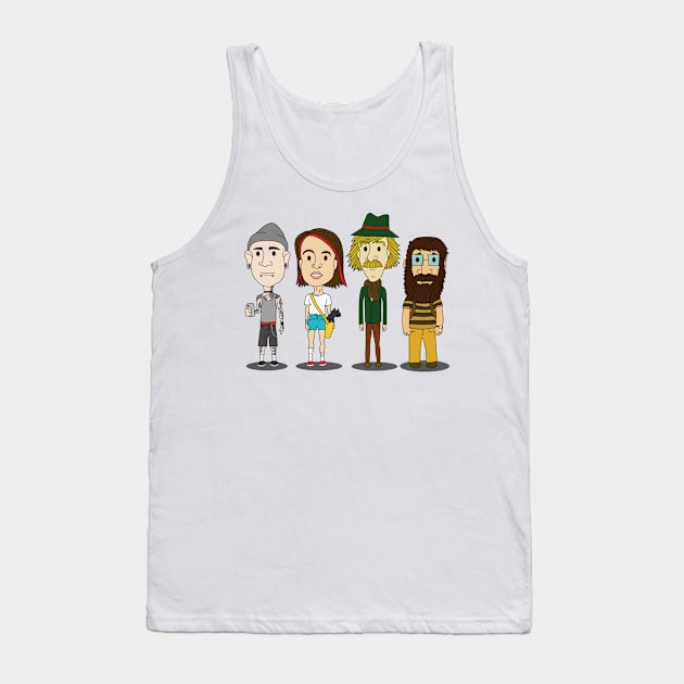 The Hipsters of Oz Tank Top by wearethemetrons